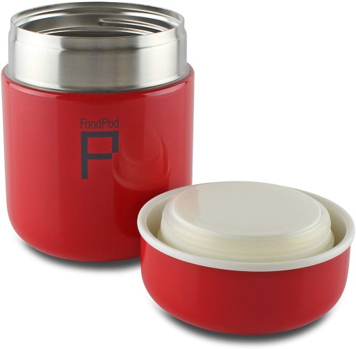 Termos Food Pod 280 ml czerwony Grunwerg