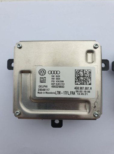 ОРИГИНАЛЬНЫЙ светодиодный модуль DELPHI VW TOURAN Passat B8 Tiguan GOLF 7 4G0907697H