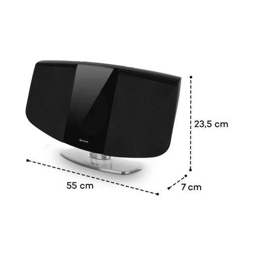 Стереосистема Auna BlackMask FM CD DAB+ D27-29