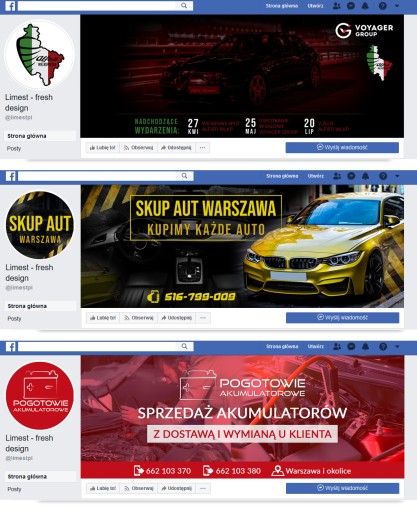 FACEBOOK FANPAGE Фото на обложке + профиль ПРОЕКТ