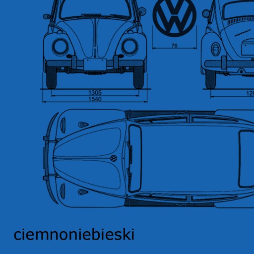 Футболка VOLKSWAGEN VW BEETLE Beetle - S