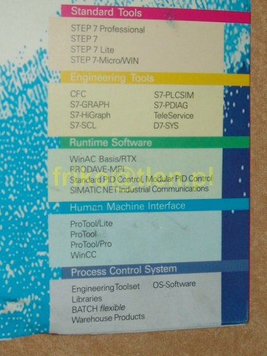 Программное обеспечение SIEMENS Simatic