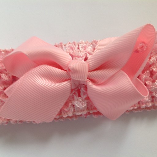 OPASKA KOKARDKA RÓŻOWA roz.uniwersal 28cm-50cm
