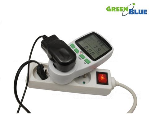 GreenBlue 16 А, 3600 Вт ваттметр
