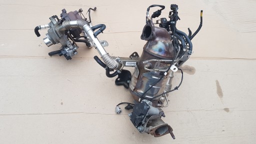 КАТАЛИЗАТОР DPF, ДРОССЕЛЬ ВЫХЛОПНЫХ ГАЗОВ IX35 2.0 CRDI
