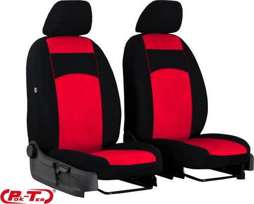 ВЕЛЮРОВЫЕ ПЕРЕДНИЕ КРЫШКИ на TOYOTA YARIS 1