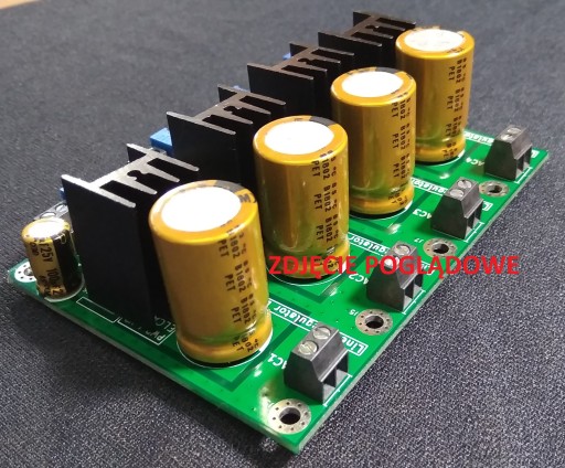 LM317 4-канальная печатная плата источника питания звука