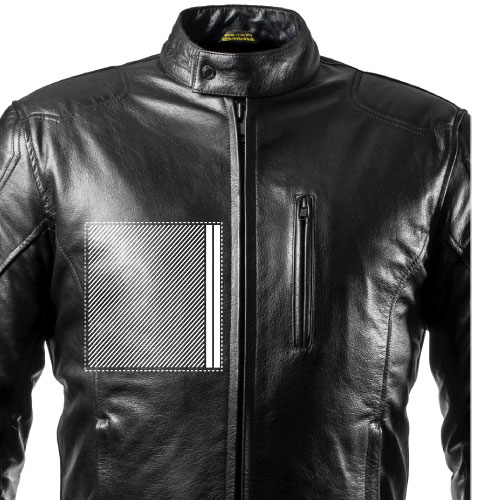 SHIMA HUNTER+ черная классическая куртка caferacer M