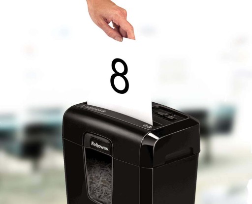 Уничтожитель бумаги FELLOWES 8C GDPR