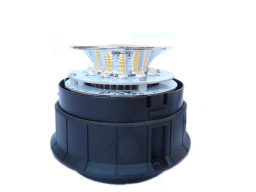 Lampa pojedyncza ostrzegawcza kogut led stroboskop