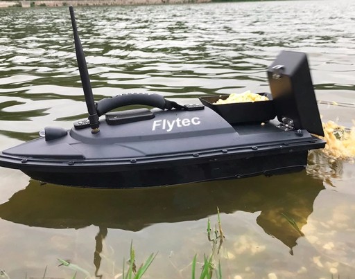 ЛОДКА ДЛЯ ПРИМАНКИ FLYTEC + СУМКА!!! УЛУЧШЕН!!!