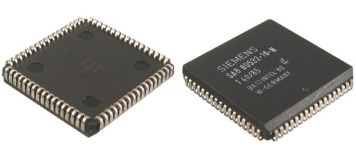 SAB80532-16N Микроконтроллер T40 8-бит 16 МГц PLCC68