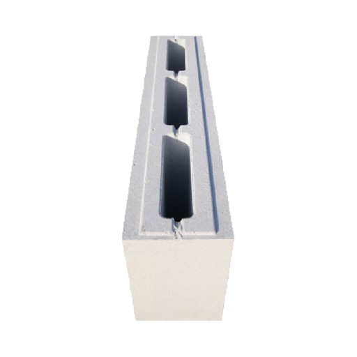 Крыша забора гладкая KOST-BET LONG 1000x200x100 A6 MARAGO