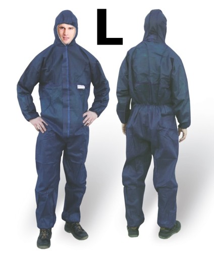 ОДНОРАЗОВЫЙ ЗАЩИТНЫЙ КОСТЮМ L