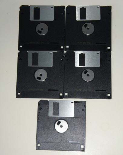 Дискеты 5 шт. MACH64 Windows MPEG драйверы.