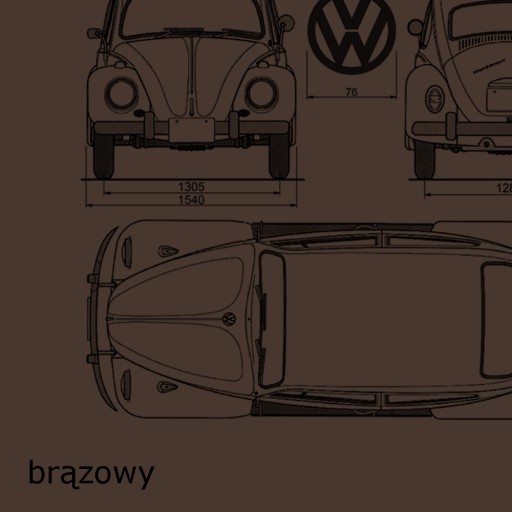 Футболка VOLKSWAGEN VW BEETLE Beetle - S