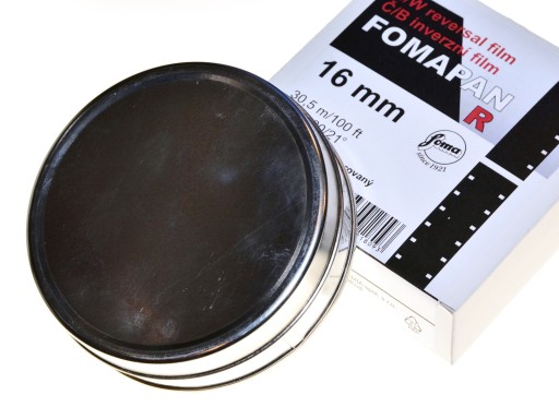 Fomapan R100 film standard 16mm odwracalny kamery