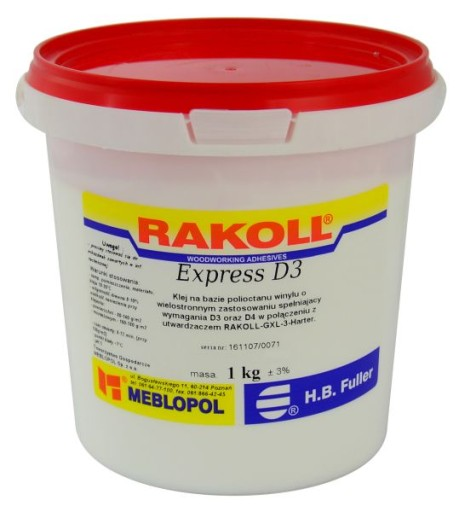 Клей для дерева RAKOLL express D3 1 кг.