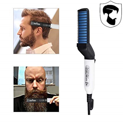 Набор выпрямителя и масла для роста бороды BEARD