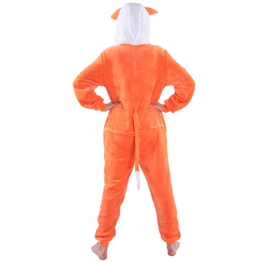 FOX PAJAMA Кигуруми Onesie Маскарадный костюм Комбинезон S 146-154 см