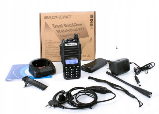 Baofeng UV-82 8 Вт ЖЕСТКИЙ РАДИОТЕЛЕФОН РАЦИЯ УКВ УВЧ СКАНЕР CE