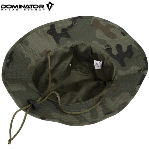 Польская военная шляпа DOMINATOR BOONIE с козырьком из ткани Rip-Stop, модель 93 M