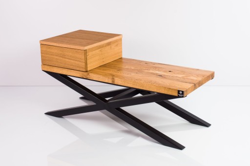75 Производитель Скамья Лофт Столешница Ольха EMRA WOOD LM-2