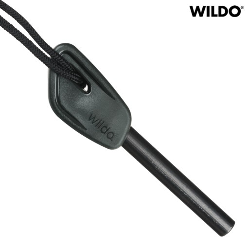 LARGE WILDO FIRE FLASH PRO Зажигалка для путешествий и выживания, черная
