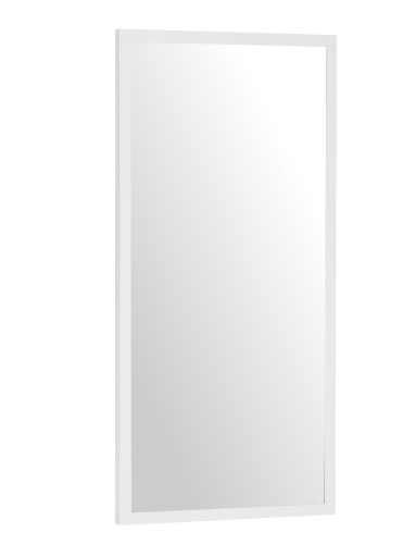 LUSTRO 115X35 в узкой раме PREMIUM белый черный