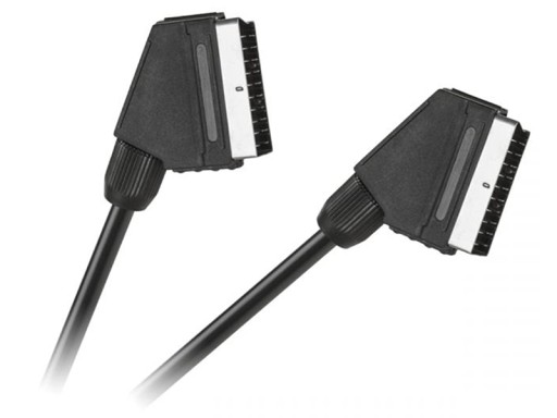 ЕВРОКАБЕЛЬ 3,0 м 21-КОНТАКТНЫЙ КАБЕЛЬ SCART DVB-T DVD 2204