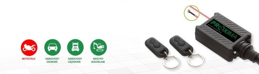 СИГНАЛИЗАЦИЯ PROXIMA PLUS МОТОЦИКЛ СКУТЕР квадроцикл ВАРШАВА