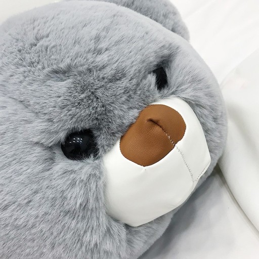 ПУШИСТАЯ СУМКА TEDDY BEDDY BEAR BEAR BAG МЕХОВЫЙ НАСТОЯЩИЙ