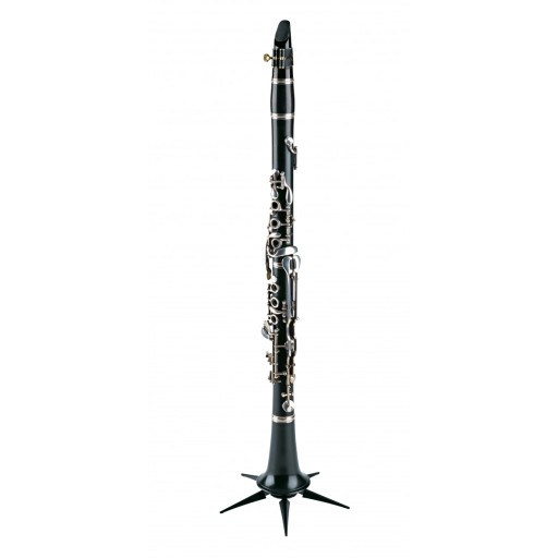 K&M 15228 Стойка для кларнета, СКЛАДНАЯ В КОЛОКОЛЬЧИК