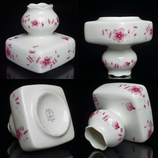 Изящная фарфоровая ваза Lichte China GDR Floral