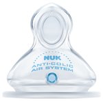NUK FC+ стеклянная БУТЫЛКА 240мл соска силиконовая 0-6м