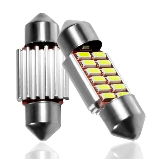 СВЕТОДИОДНАЯ ЛАМПА 12 SMD 4014 C5W C10W C18W CANBUS 31мм
