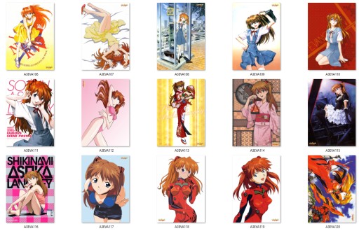 Аниме Neon Genesis Evangelion Плакат БОЛЬШОЙ ВЫБОР
