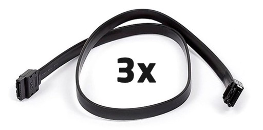 3 КАБЕЛЯ SATA МОЩНЫЕ И БЫСТРЫЕ HDD/SSD/DVDRW FV