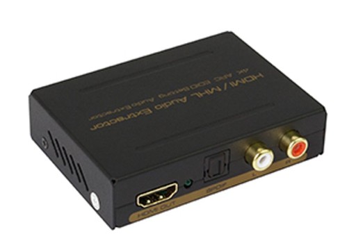 Аудиоэкстрактор HDMI с MHL SPDiF RCA R/L ARC 4K