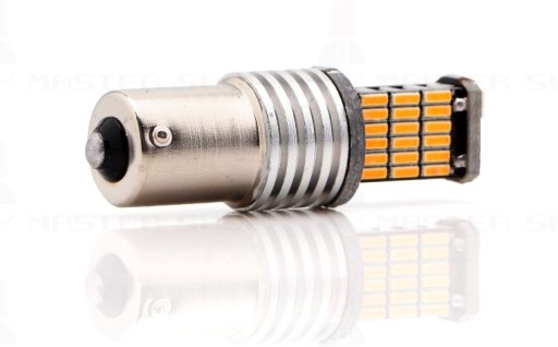 45 светодиодов SMD P21W R5W BA15S ЛАМПА, ОРАНЖЕВЫЙ