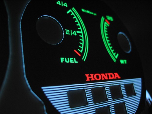 Honda Civic 92-95 INDIGLO циферблаты одометра 5
