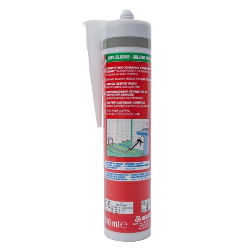 Набор для затирки MAPEI Ultracolor Plus 5 кг + силикон Mapesil AC - 141 карамель