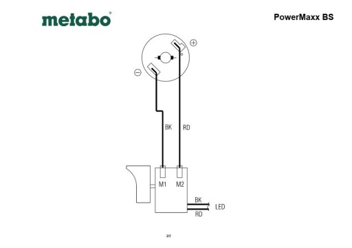 Мотор-отвертка METABO PowerMaxx BS 00092000 10,8
