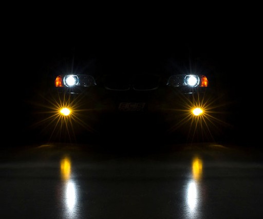 BMW 5 E39 E39 M5 E46 E46 M3 галогенки ЖЕЛТЫЙ ретро