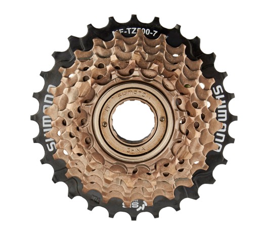 Shimano MF-TZ-500-7-скоростная ЗВЕЗДОЧКА свободного хода 14-28 ОРИГИНАЛ + ЦЕПЬ HG40