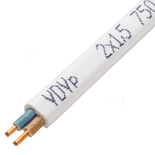 YDYp КАБЕЛЬ 2x1,5 мм, 450/750 В, медный провод, 100 м, плоский
