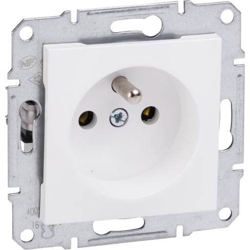 РОЗЕТКА SCHNEIDER ASFORA БЕЗ РАМКИ 2P+PE Z/U