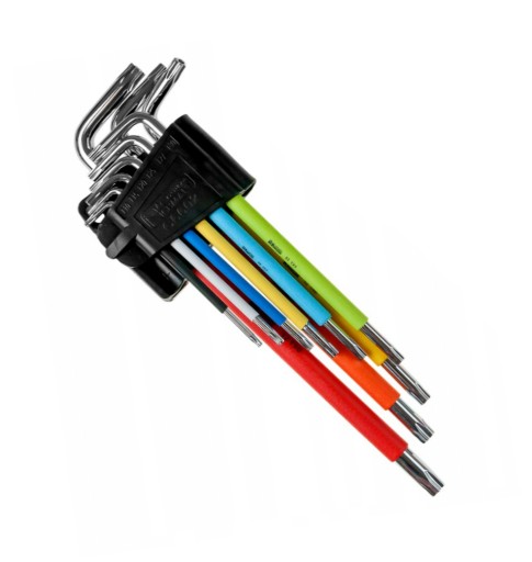 IMBUSES 1,5-10мм + TORX T10-T50 18 шт. ВСТАВКА C1209