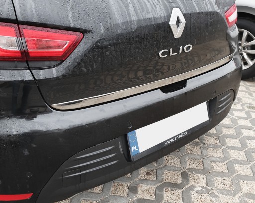 Накладка на кромку двери багажника Renault Clio 4 12+