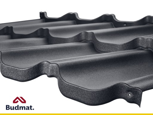 Металлочерепица VENECJA BUDMAT, шведская SSAB X-MATT